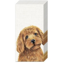 Носни кърпички 10бр Farm Dog екрю